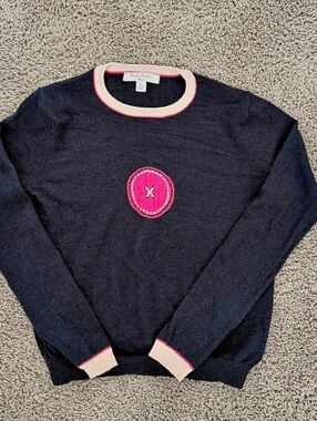 Brooks Brothers Merino Wool Crewneck Sweater Kids Size Large